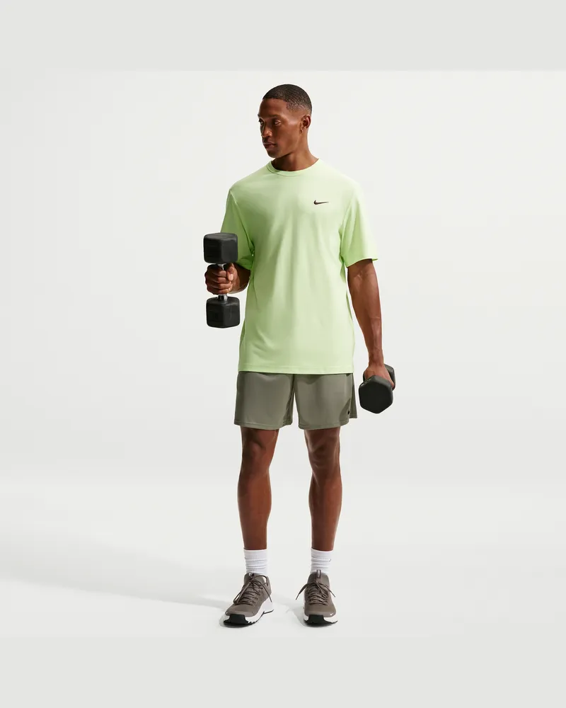 Nike Trainingsshorts (Herren, ca. 18 cm) - Grün Grün