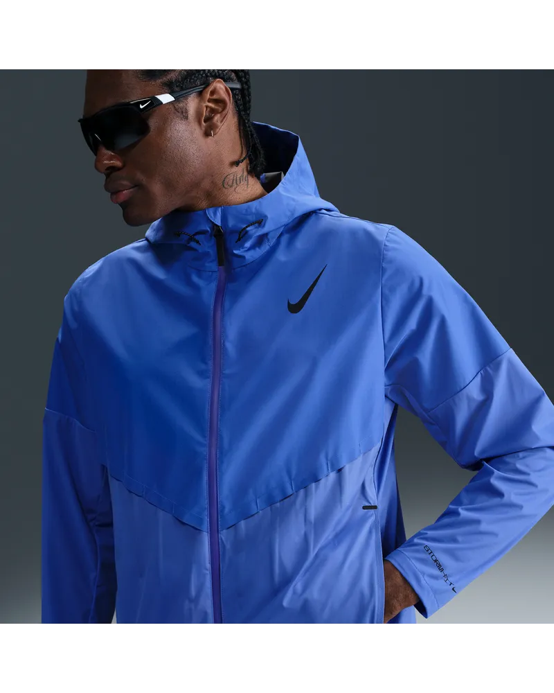 Nike AeroSwift Storm-FIT Aerogami-Laufjacke (Herren) - Blau Blau
