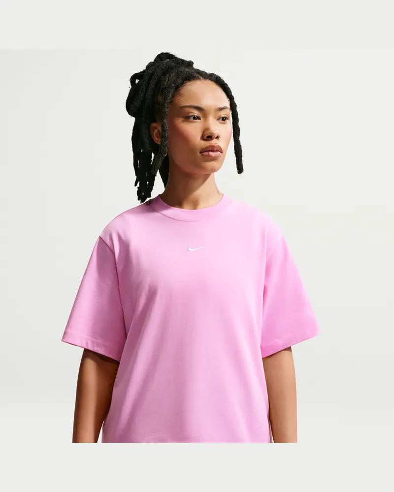 Nike Essentials Damen-T-Shirt - Pink Pink