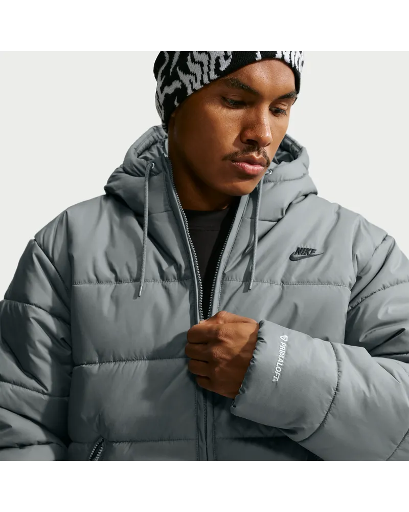 Nike PrimaLoft® Therma-FIT weite Puffer-Jacke (Herren) - Grau Grau
