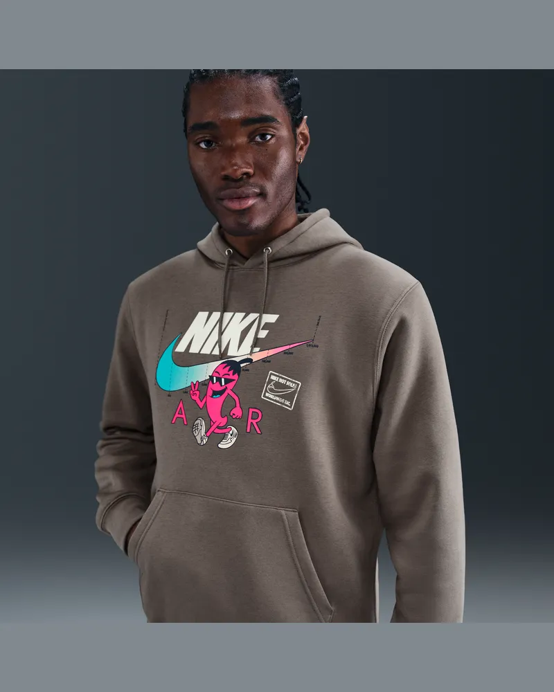 Nike Club Fleece Hoodie - Grau Grau