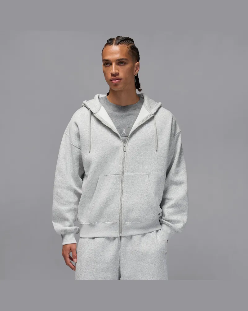 Jordan Brooklyn Fleece Oversized Kapuzenjacke (Herren) - Grau Grau