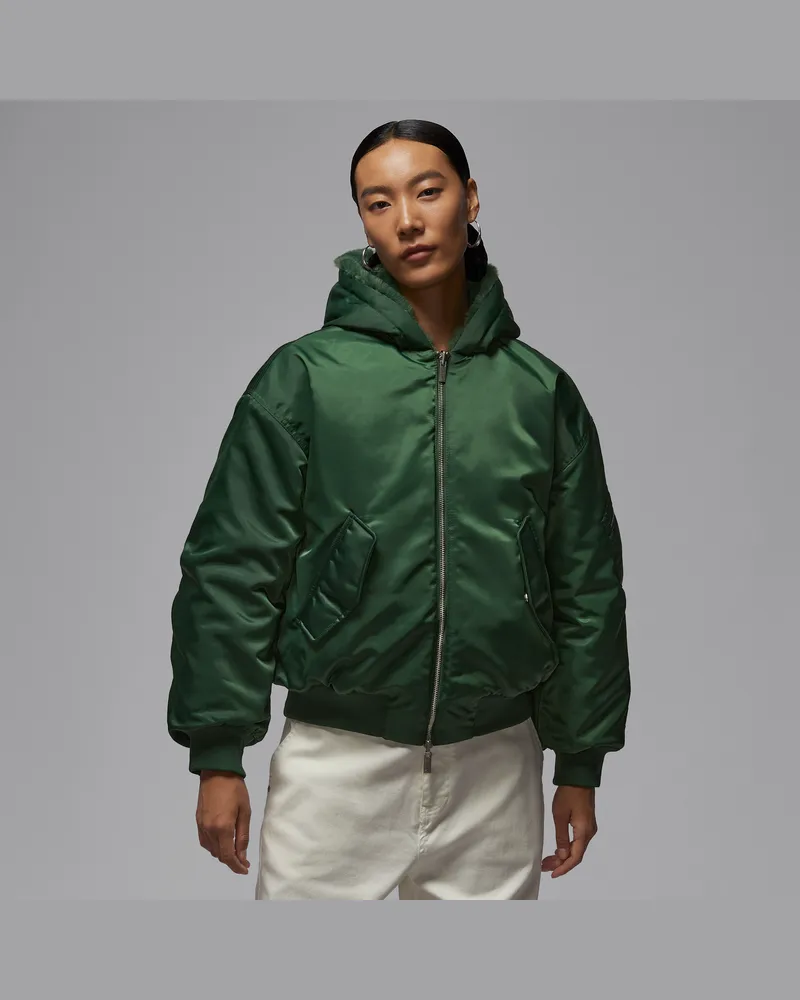 Jordan Renegade Flight wendbare Therma-FIT Jacke (Damen) - Grün Grün