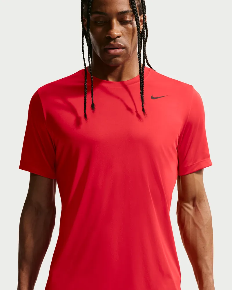Nike Dri-FIT Trainings-T-Shirt (Herren) - Rot Rot