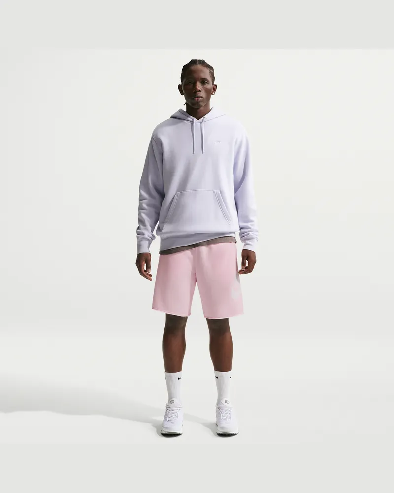 Nike Club French-Terry-Alumni-Shorts (Herren) - Pink Pink