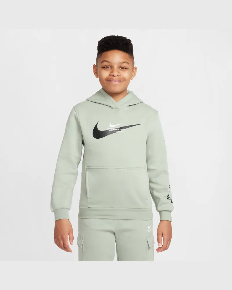 Nike Fleece-Hoodie für ältere Kinder - Grün Grün