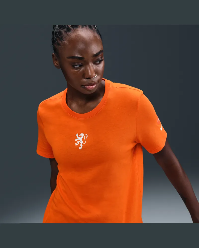 Nike Niederlande  Fußball-T-Shirt (Damen) - Orange Orange