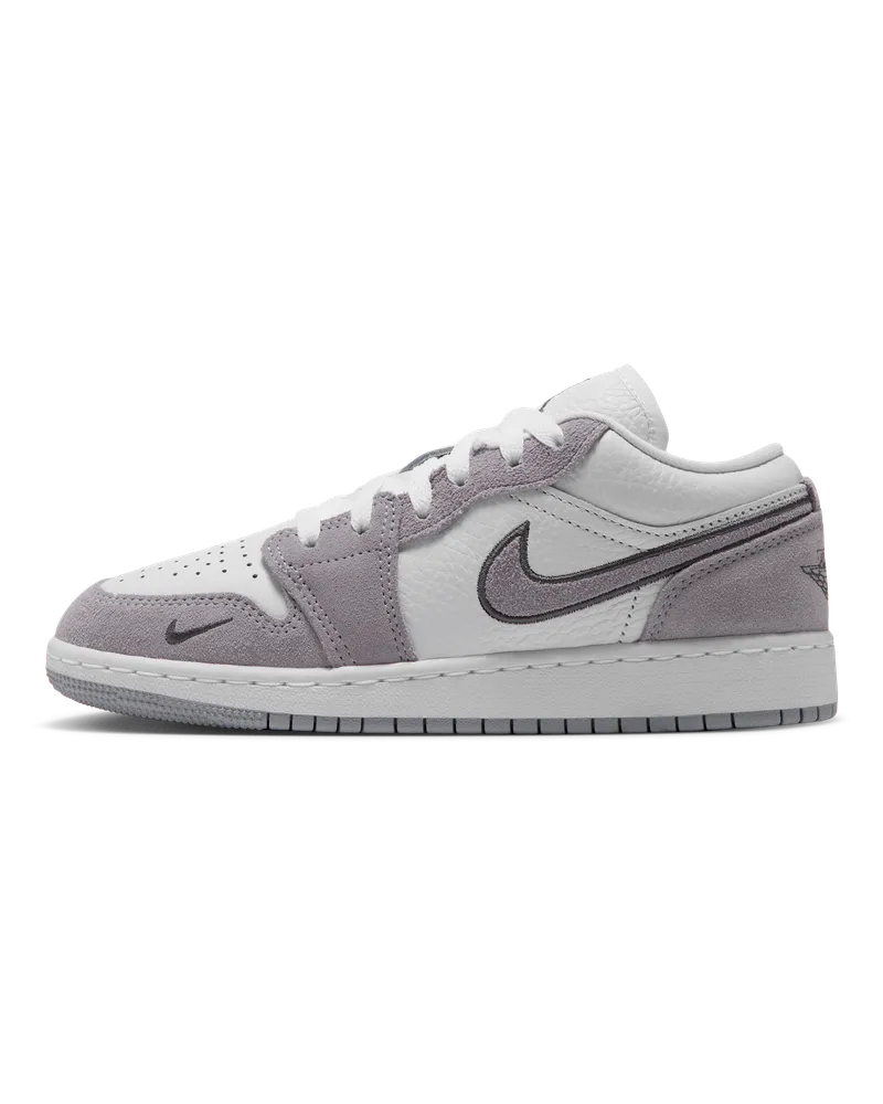 Jordan Air  1 Low SE Schuh (ältere Kinder) - Weiß Weiß