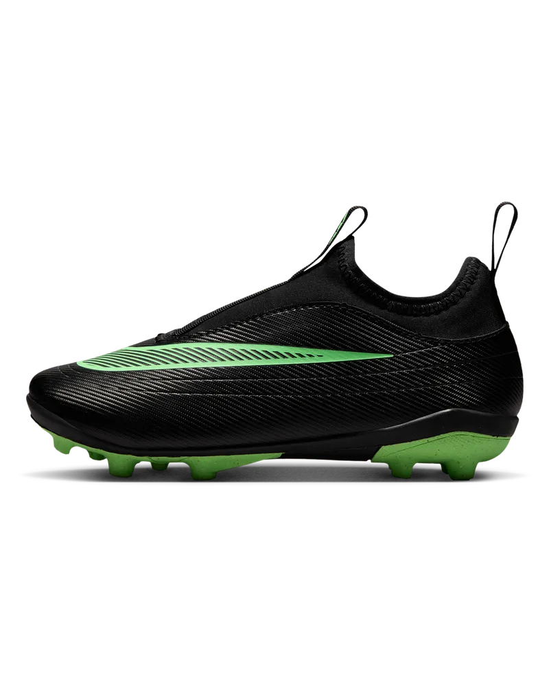 Nike Jr. Mercurial Vapor 17 Club Low-Top-Fußballschuh für verschiedene Böden (jüngere Kinder) - Schwarz Schwarz