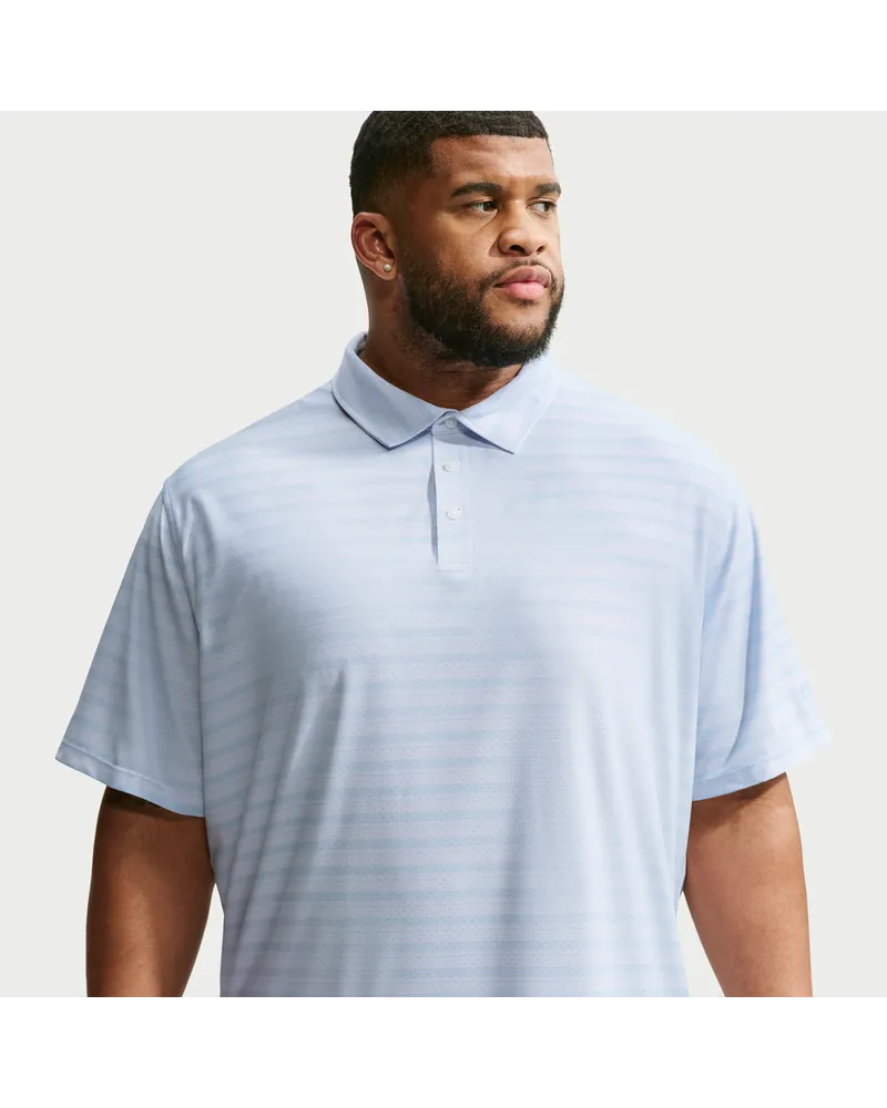 Nike Maßgeschneiderte Performance von  Dri-FIT Golf-Poloshirt (Herren) - Blau Blau
