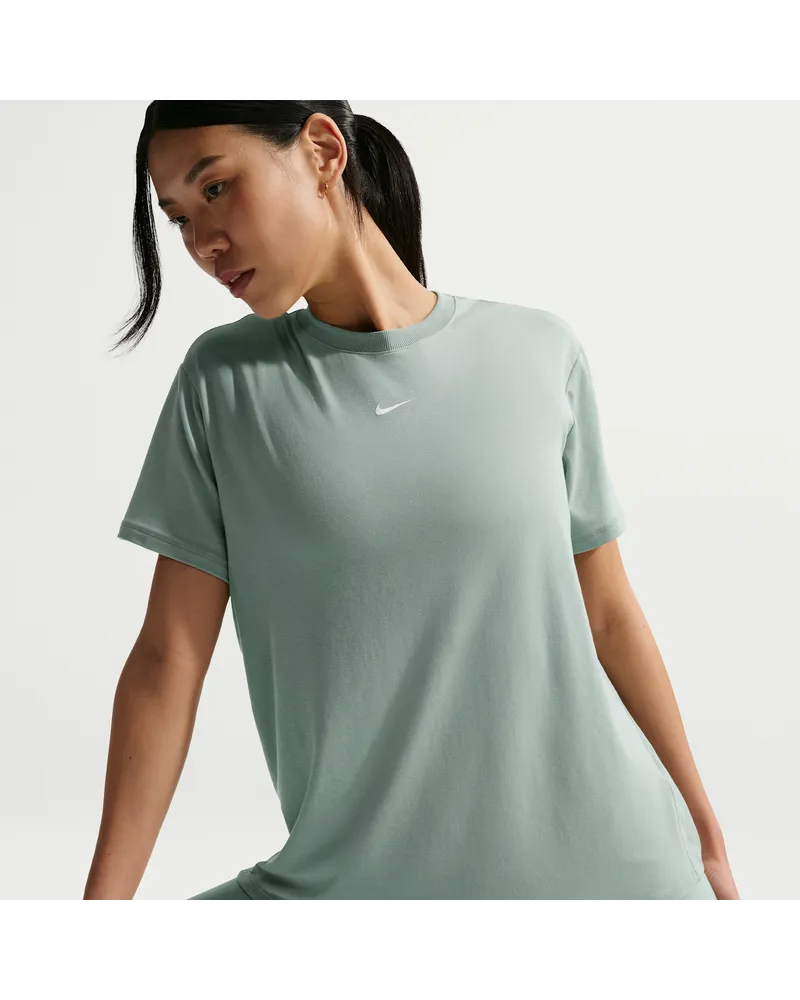 Nike One Relaxed Dri-FIT-Kurzarmshirt für Damen - Grün Grün