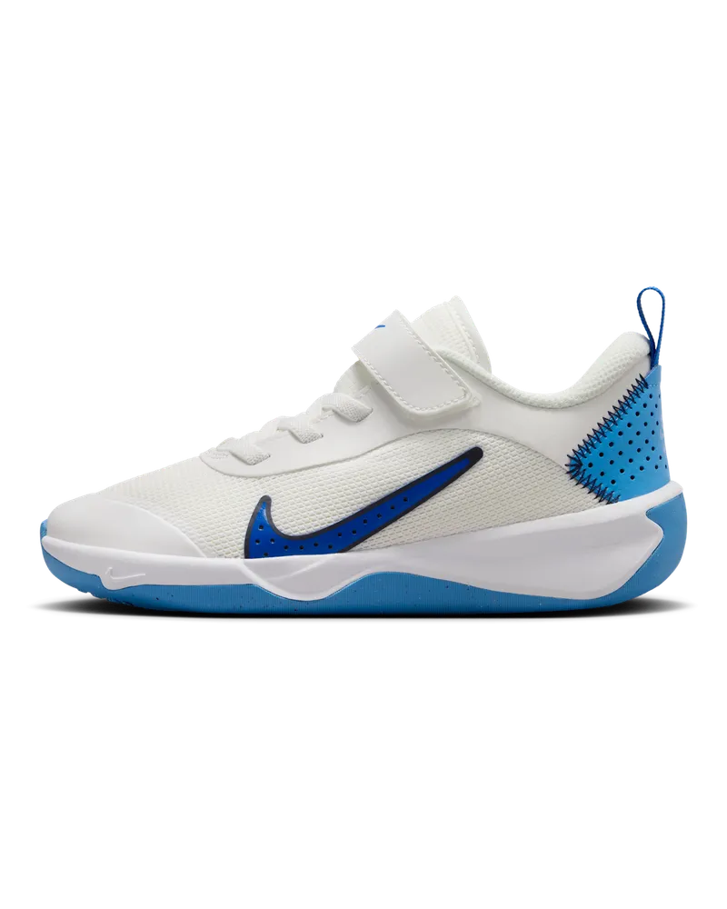 Nike Omni Multi-Court Schuh für jüngere Kinder - Weiß Weiß