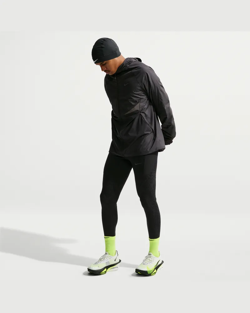 Nike Stride Winterized Laufhose mit Dri-FIT-Technologie (Herren) - Schwarz Schwarz