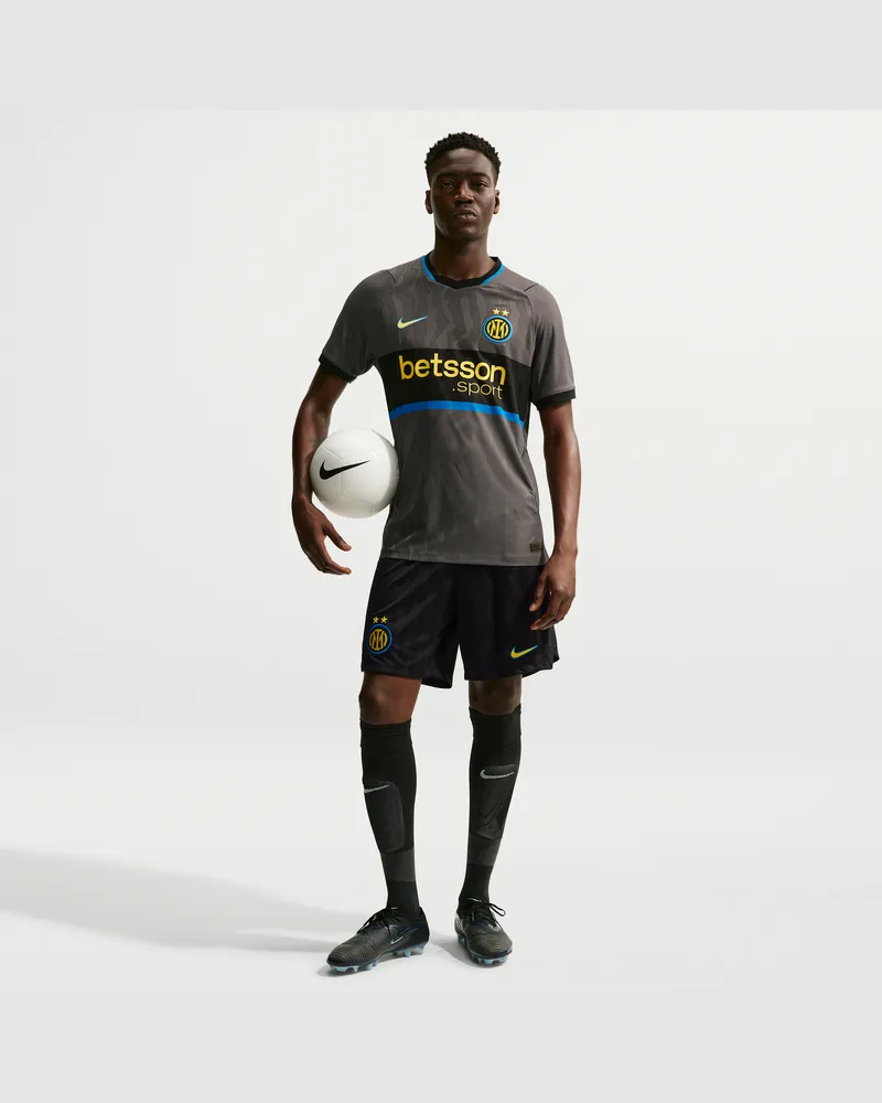 Nike Inter Mailand 2026/27 Stadium Third  Replika-Fußballshorts mit Dri-FIT-Technologie (Herren) - Schwarz Schwarz