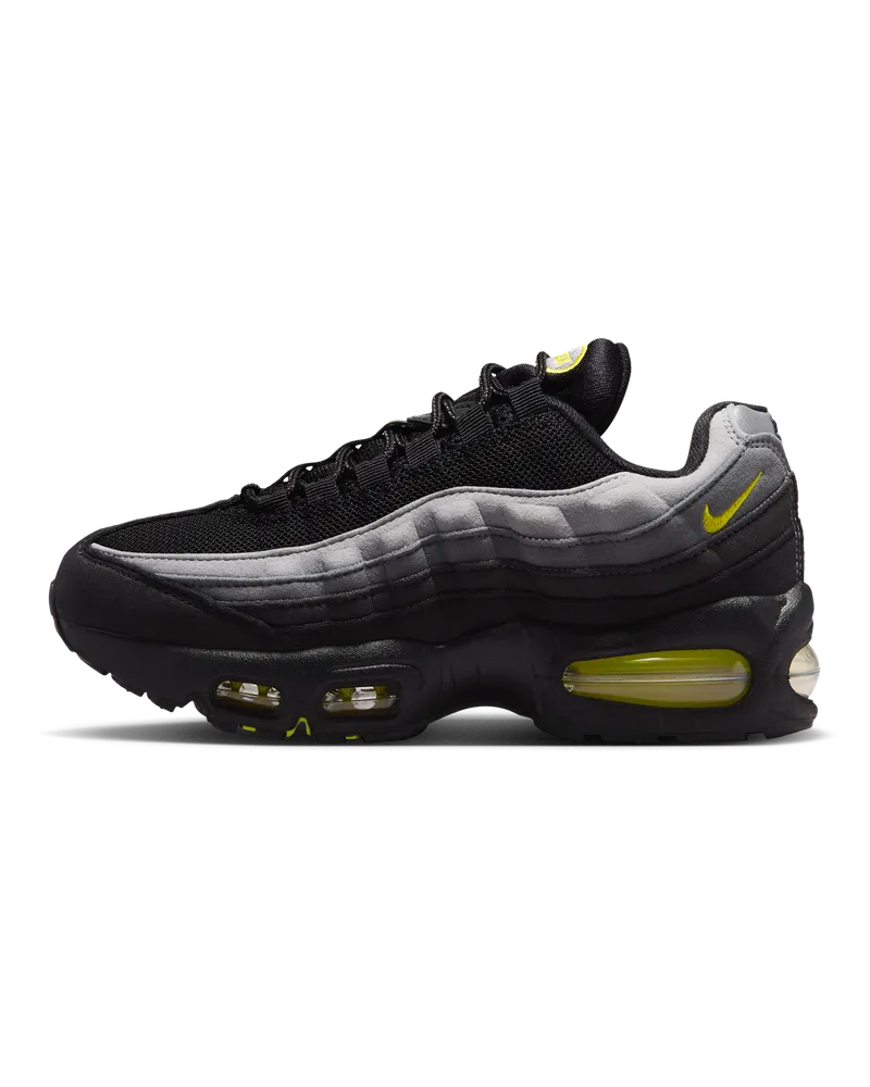 Nike Air Max 95 Big Bubble Schuh (ältere Kinder) - Schwarz Schwarz