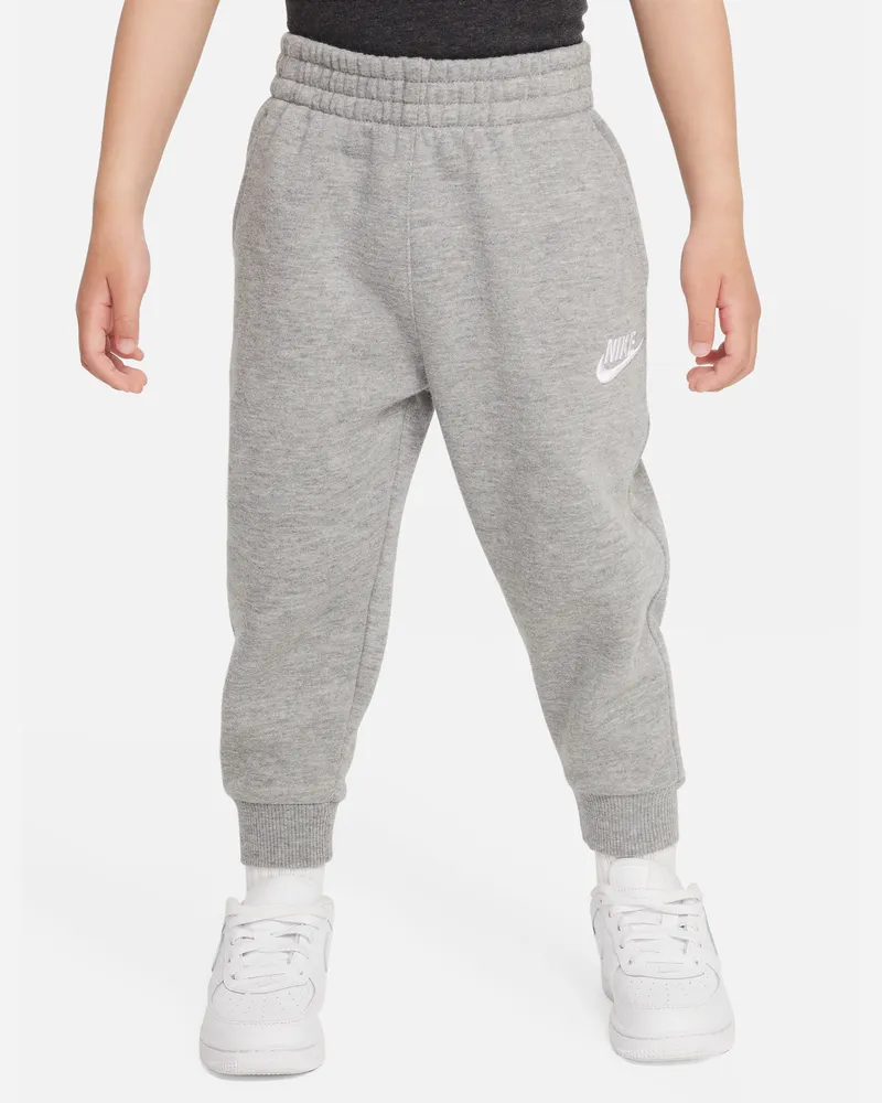 Nike Club Fleece Hoodie mit durchgehendem Reißverschluss für Kleinkinder - Grau Grau