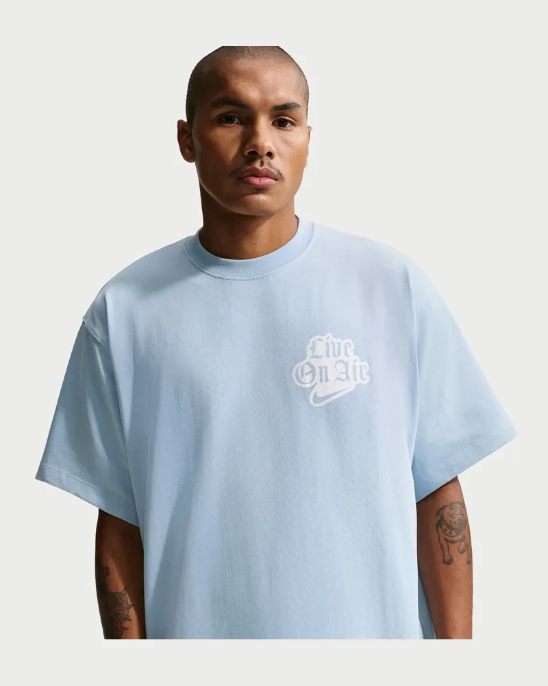 Nike Solo Swoosh T-Shirt (Herren) - Blau Blau