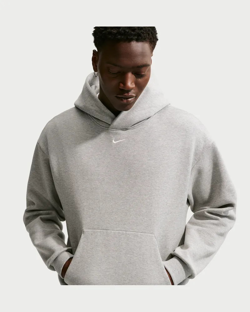 Nike Solo Fleece Hoodie (Herren) - Grau Grau