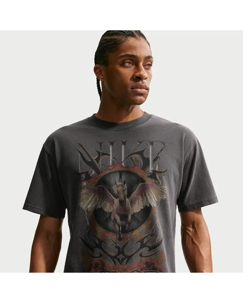 Nike Basketball-T-Shirt (Herren) - Schwarz Schwarz