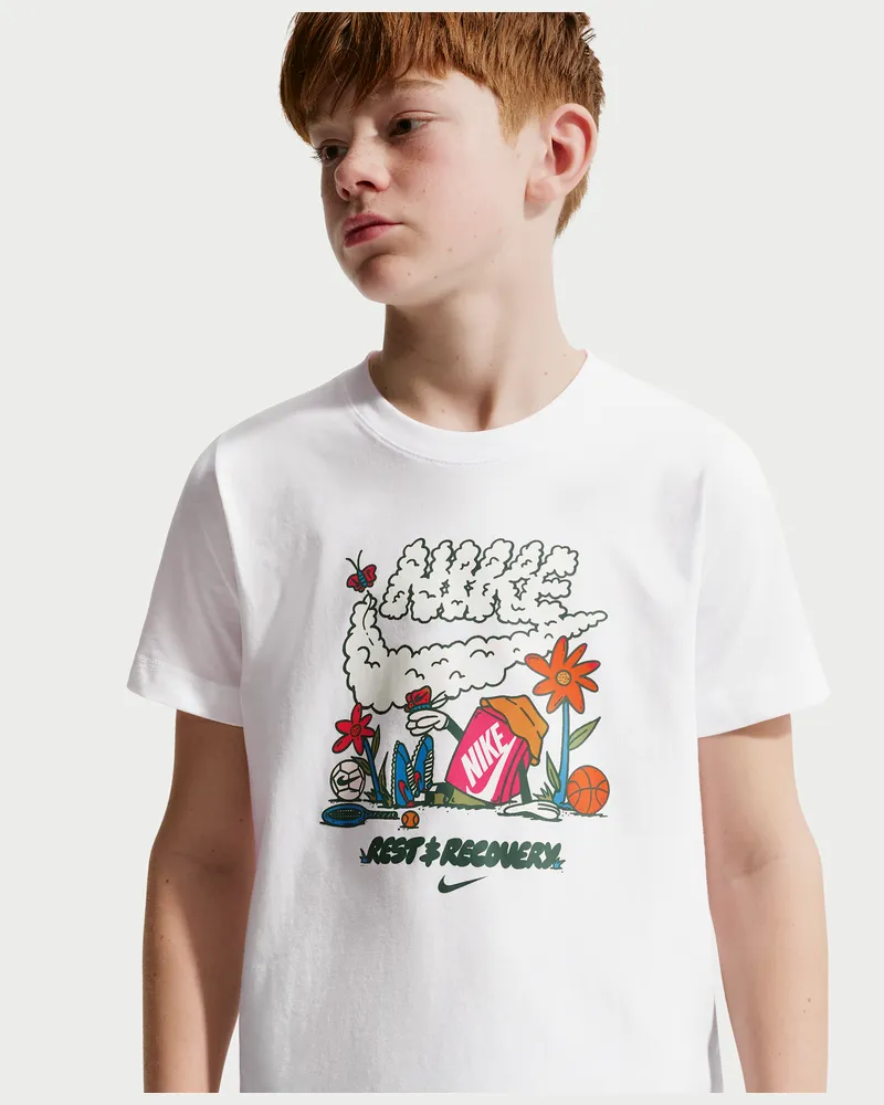 Nike T-Shirt (ältere Kinder) - Weiß Weiß