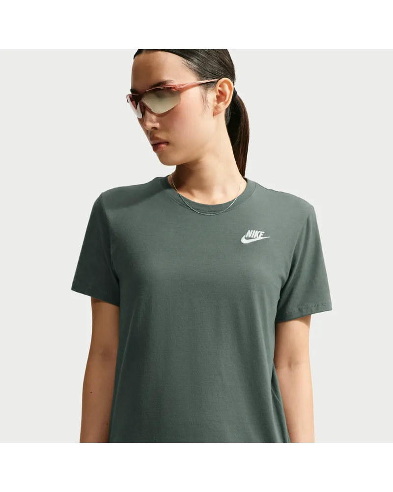 Nike Club Essentials Damen-T-Shirt - Grün Grün