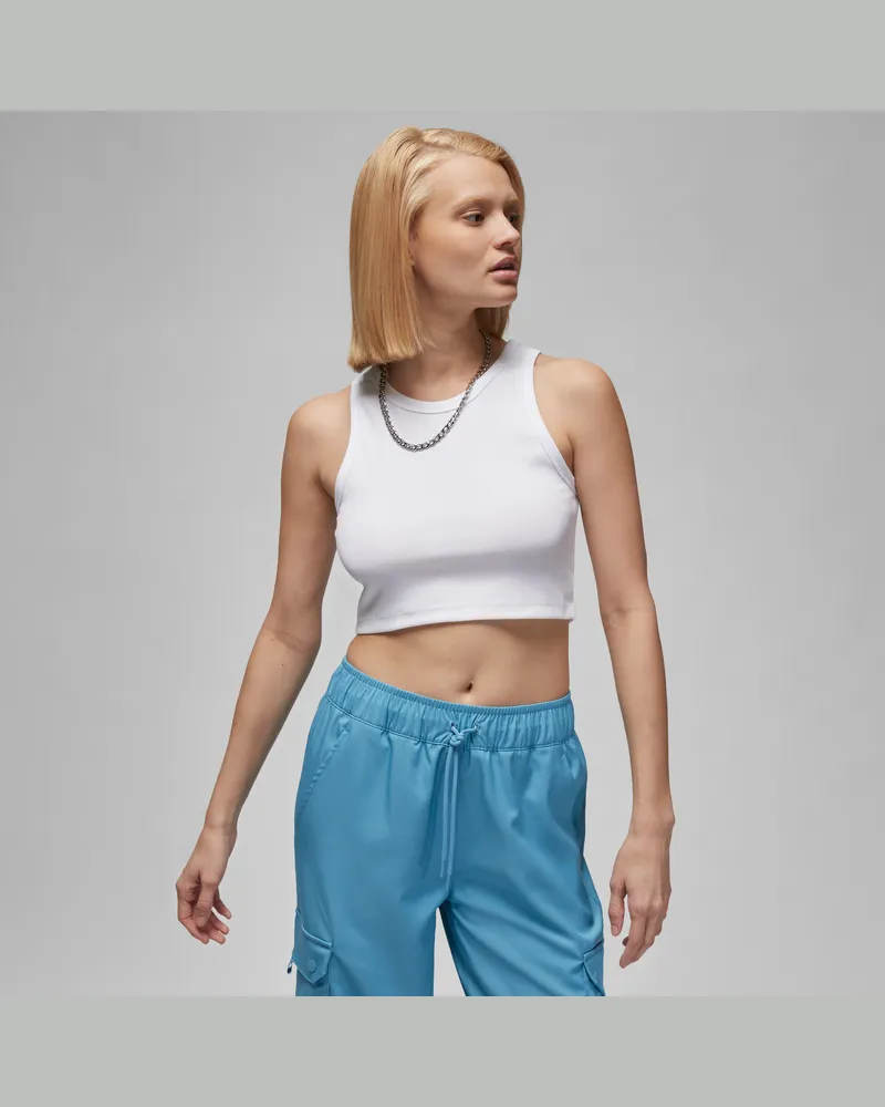 Jordan Damen-Tanktop - Weiß Weiß