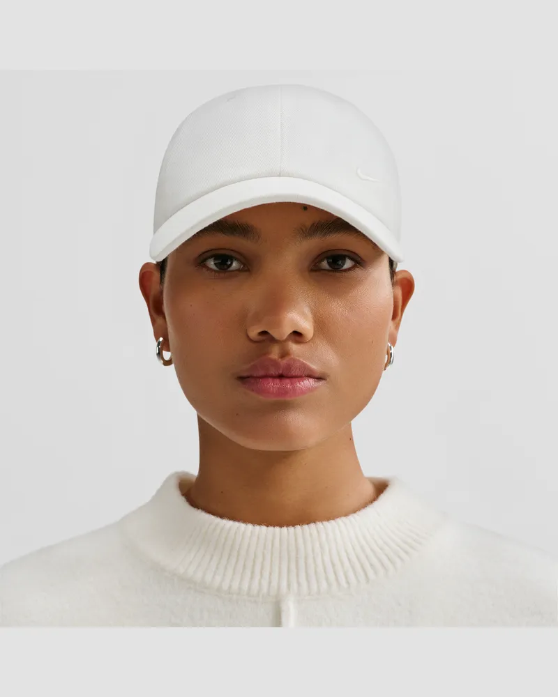 Nike Club unstrukturierte Cap - Weiß Weiß