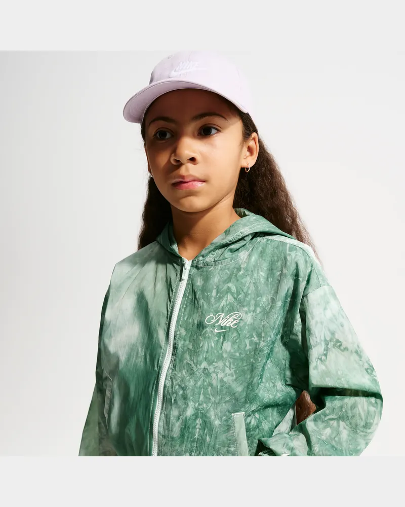 Nike Club Web-Trainingsjacke (Mädchen) - Grün Grün