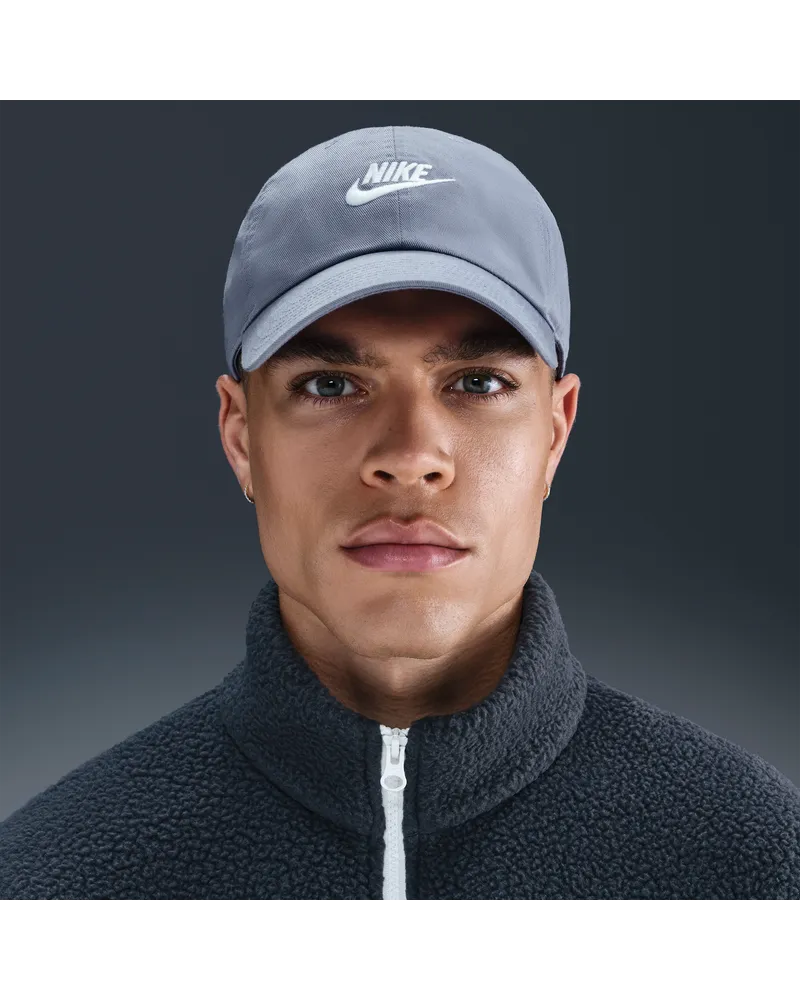 Nike Club unstrukturierte Futura Wash-Cap - Blau Blau