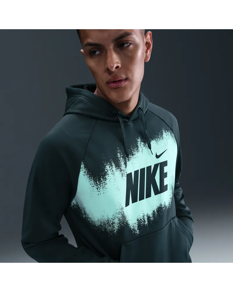 Nike Therma-FIT Fleece-Hoodie für Herren - Grün Grün