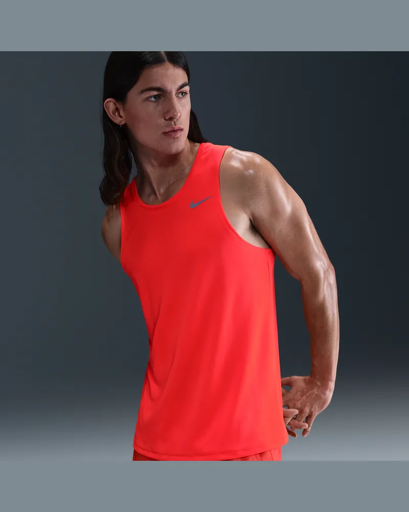 Nike Miler Dri-FIT Lauf-Tanktop für Herren - Rot Rot