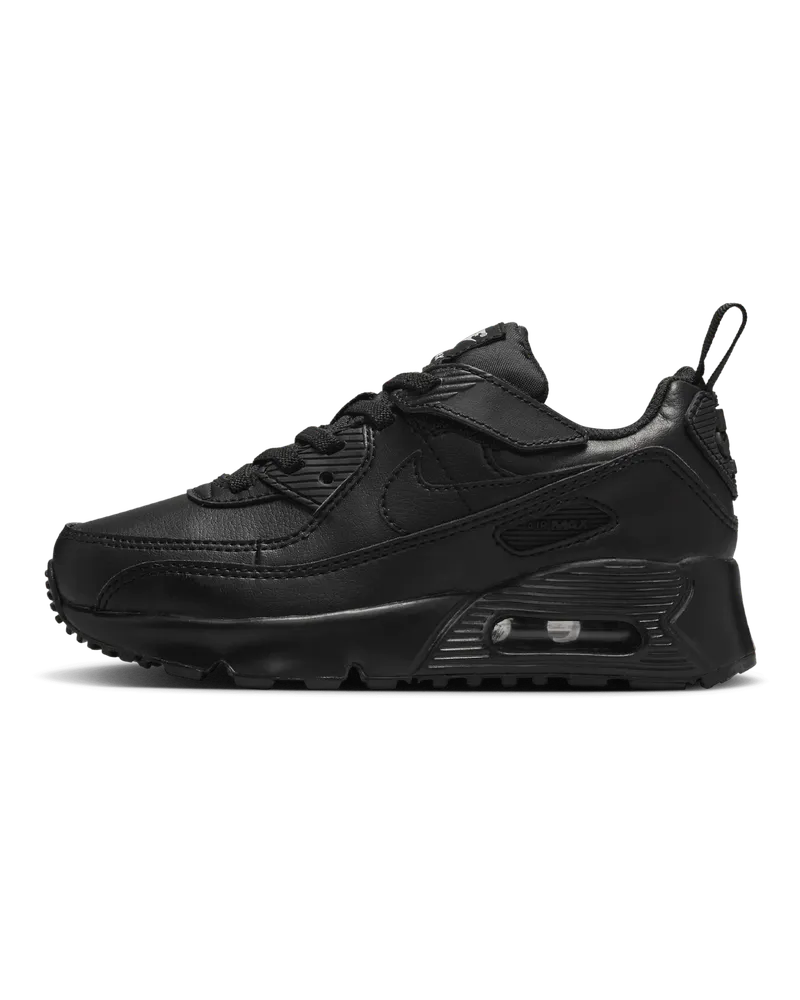Nike Air Max 90 EasyOn Schuh für jüngere Kinder - Schwarz Schwarz