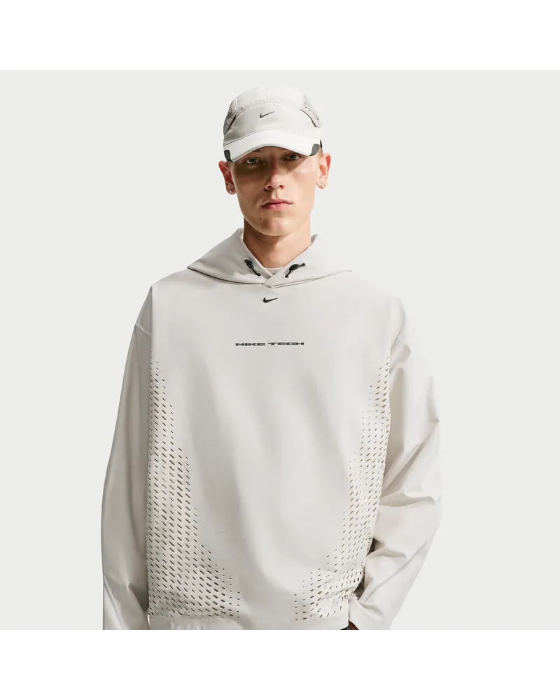 Nike Tech Dri-FIT Shori Strick-Hoodie (Herren) - Grau Grau