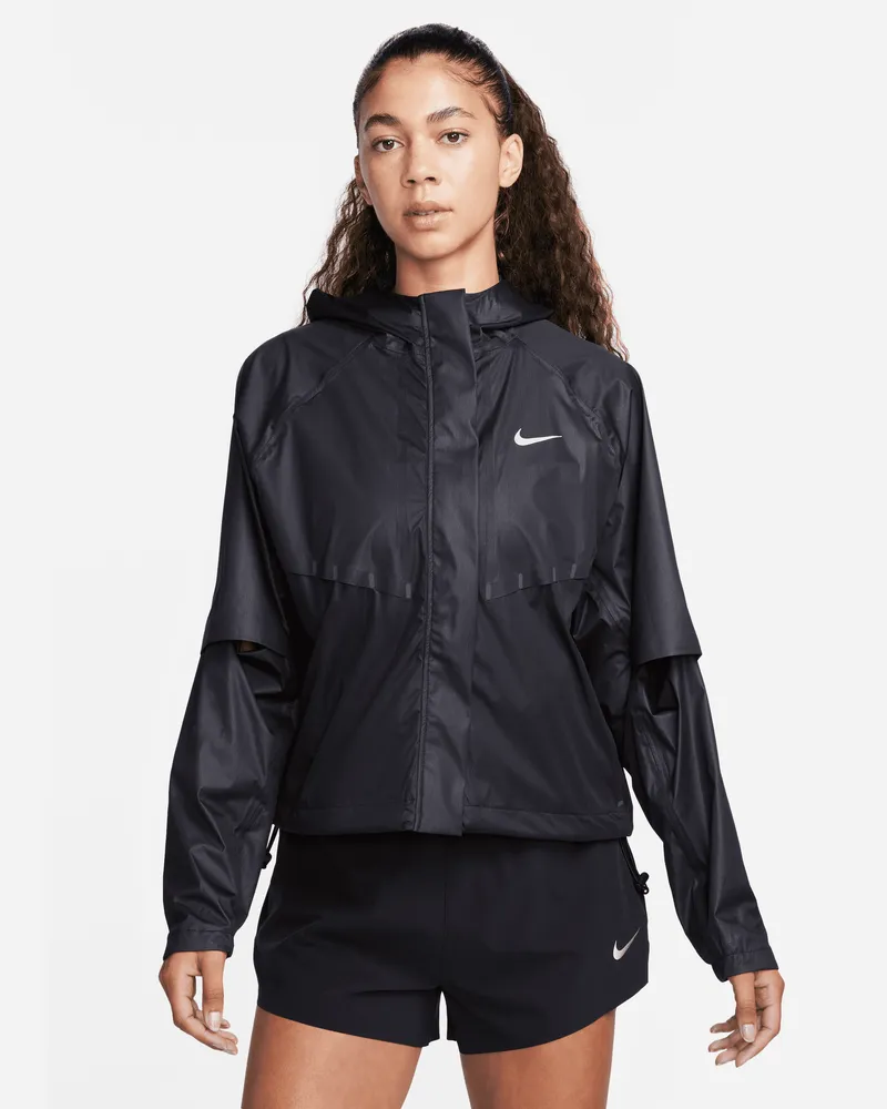 Nike Running Division Aerogami Storm-FIT ADV Jacke für Damen - Schwarz Schwarz