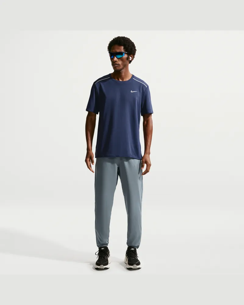 Nike Miler Dri-FIT Laufhose aus Webmaterial (Herren) - Grau Grau
