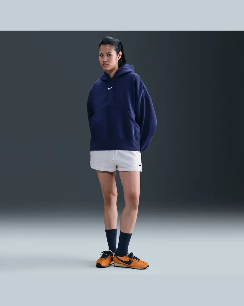 Nike Sportswear Phoenix Fleece Shorts mit mittelhohem Bund (Damen, ca. 5 cm) - Braun Braun
