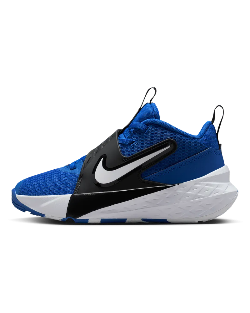 Nike Team Hustle D 12 Schuh (jüngere Kinder) - Blau Blau