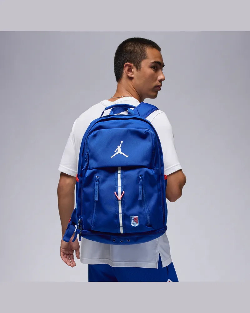 Nike Jordan FFBB Rucksack (35L) - Blau Blau