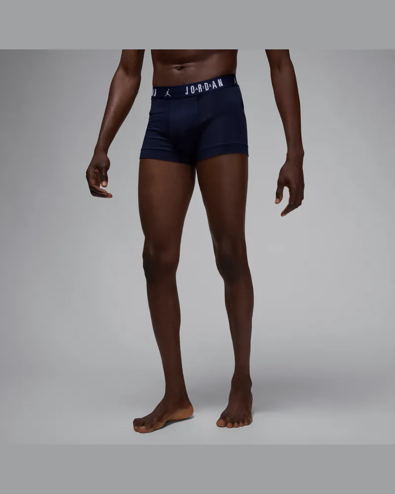 Jordan Flight Cotton Boxershorts (Herren, 3er-Pack) - Blau Blau