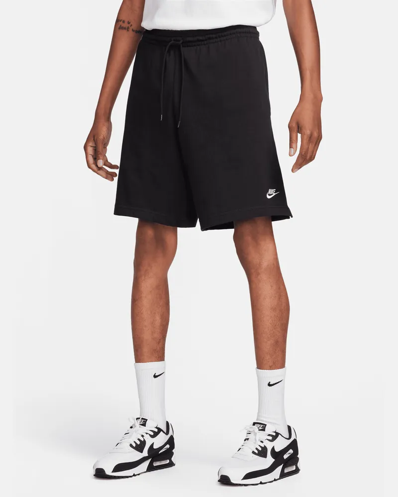 Nike Club Strick-Sorts für Herren - Schwarz Schwarz