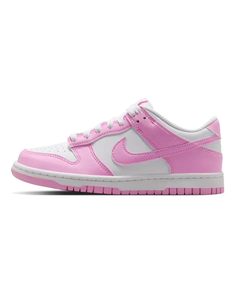 Nike Dunk Low Schuh für ältere Kinder - Weiß Weiß