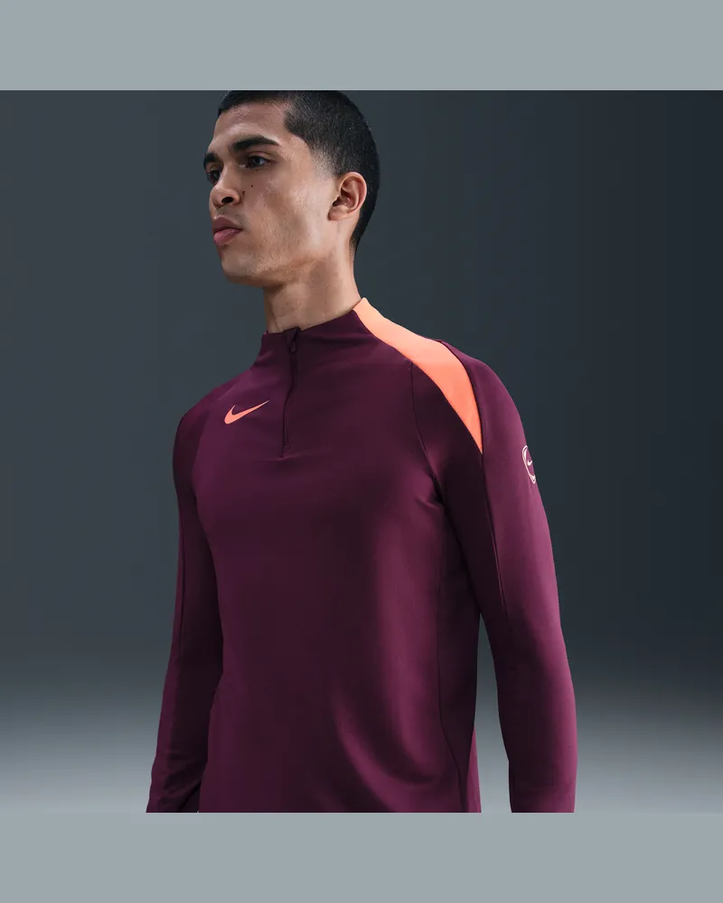 Nike Strike Dri-FIT Drill-Fußballoberteil (Herren) - Rot Rot