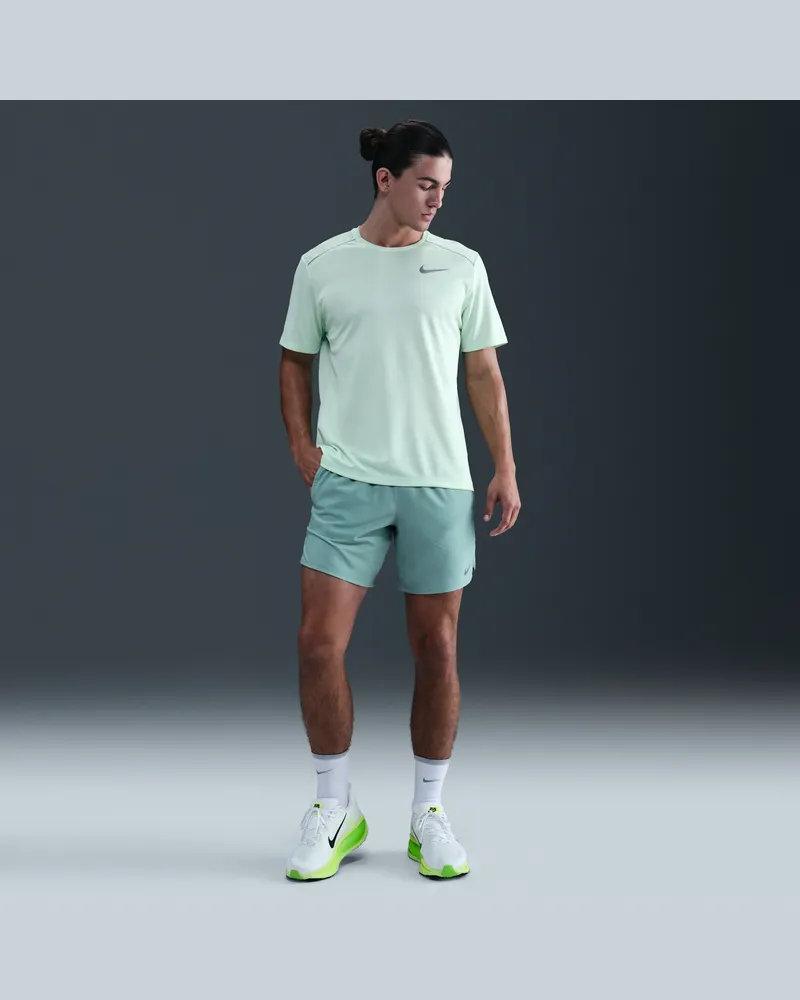 Nike Stride Dri-FIT-Laufshorts mit Futter für Herren (ca. 18 cm) - Grün Grün