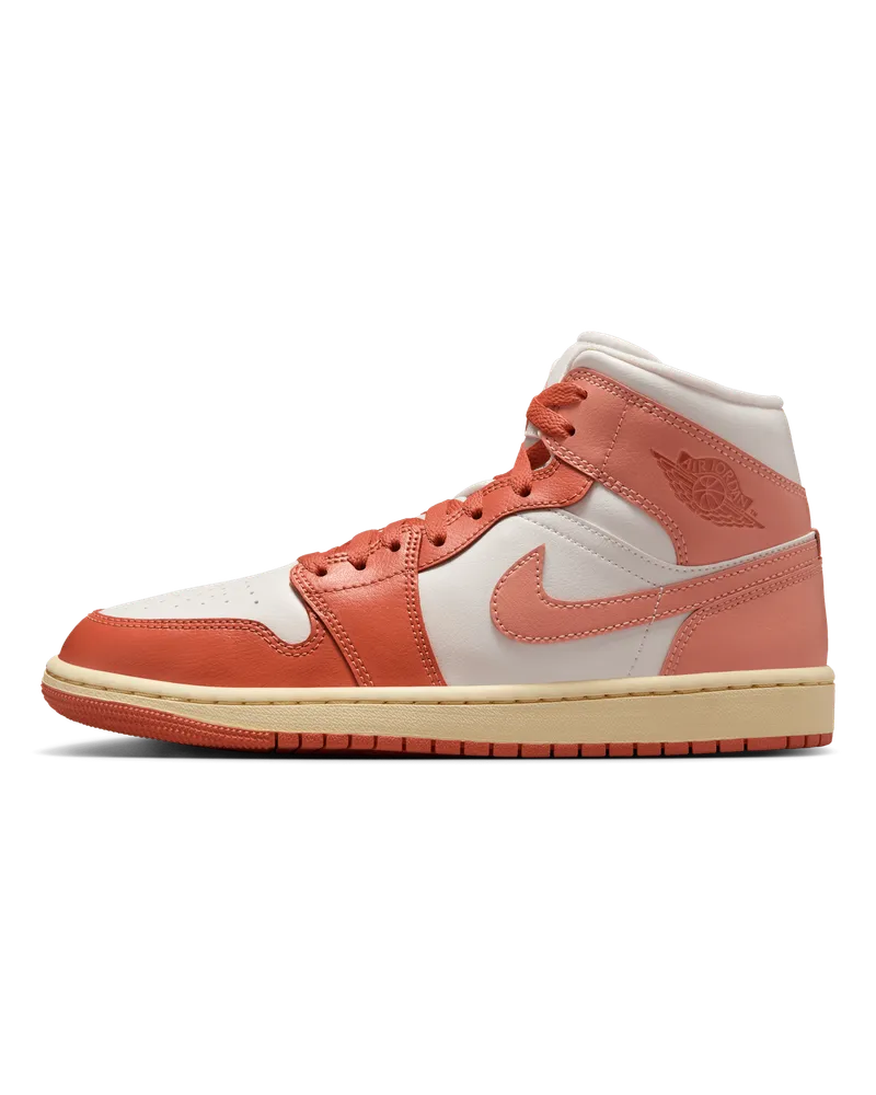 Jordan Air  1 Mid Damenschuh - Weiß Weiß