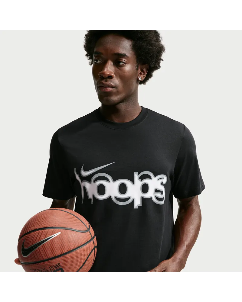 Nike Basketball-T-Shirt (Herren) - Schwarz Schwarz