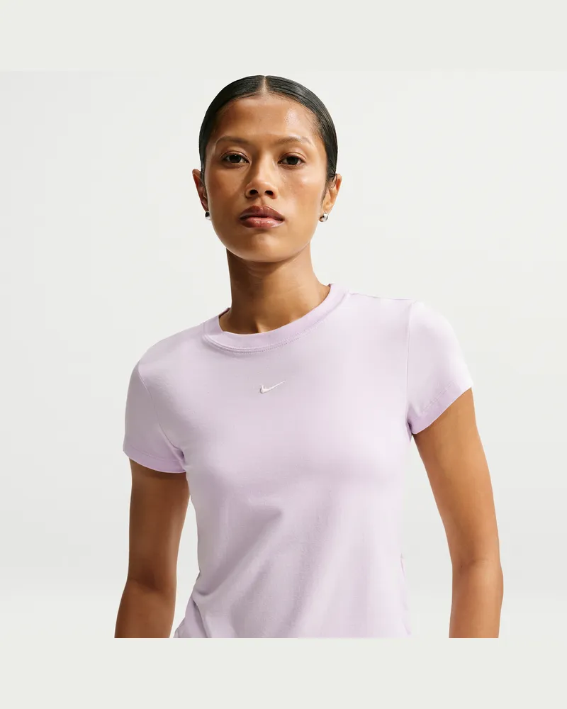 Nike Chill Knit Damen-T-Shirt - Lila Lila