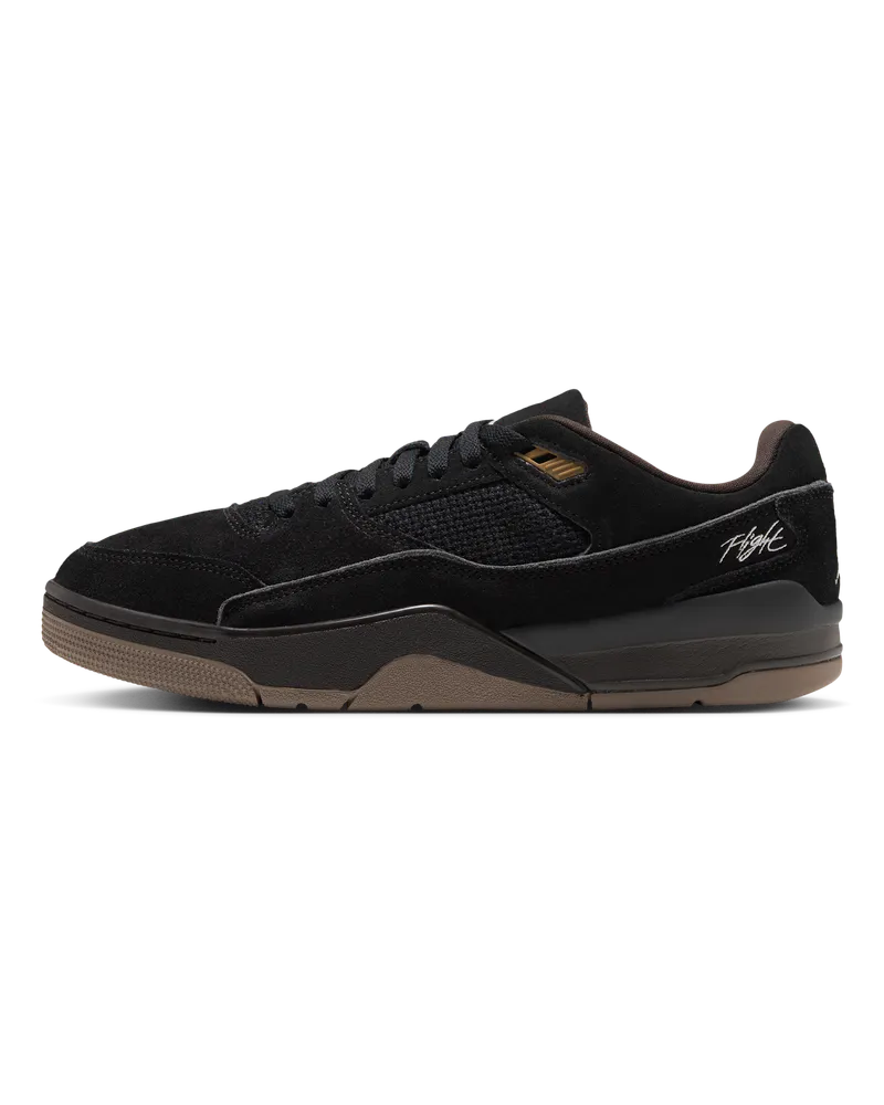 Jordan Flight Court Schuh (Herren) - Schwarz Schwarz