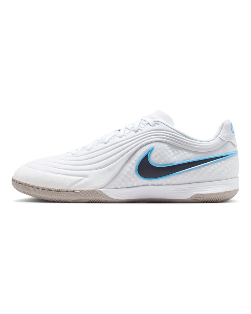 Nike Tiempo Reactgato Low Top Fußballschuh für Hallen- und Hartplätze - Weiß Weiß