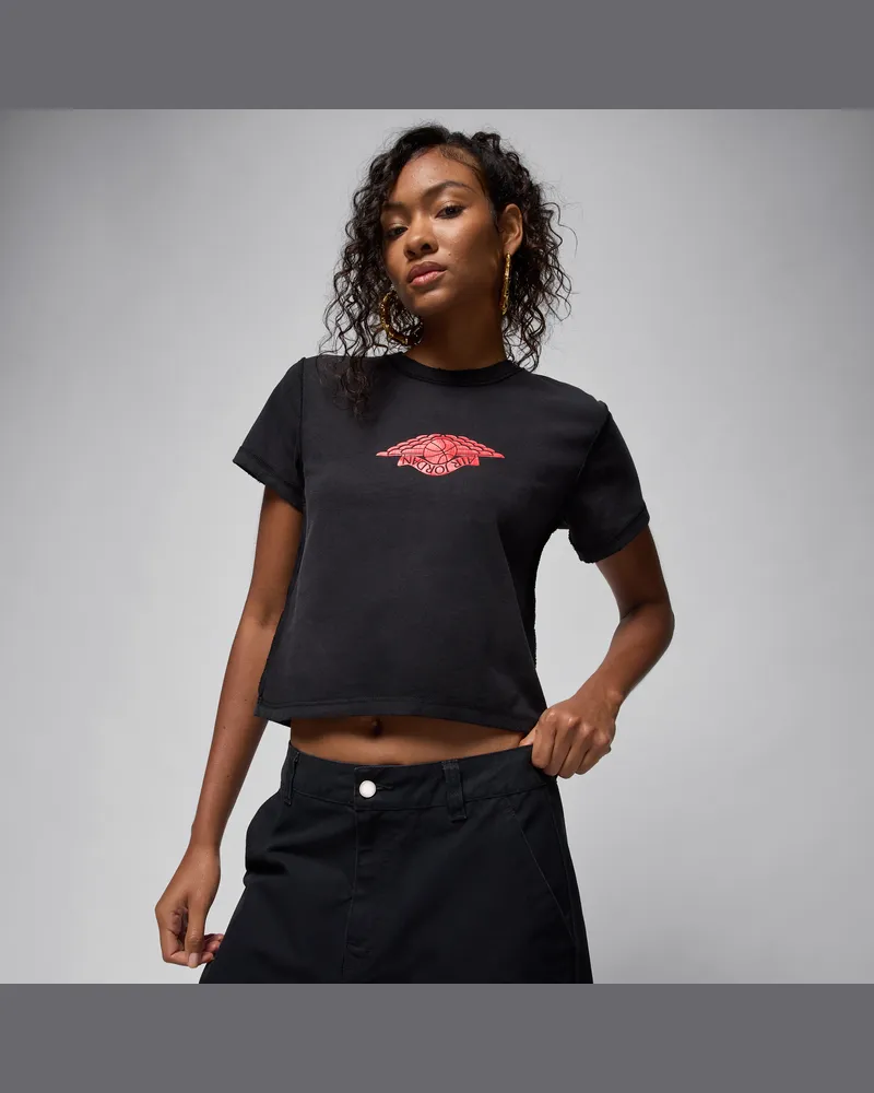 Jordan Rare Air T-Shirt (Damen) - Schwarz Schwarz