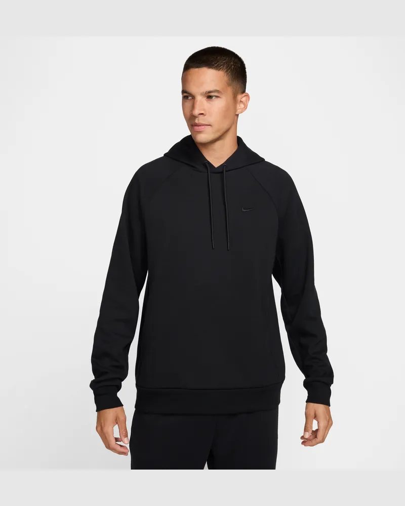 Nike Primary Fleece UV Performance Hoodie mit Dri-FIT-Technologie (Herren) - Schwarz Schwarz